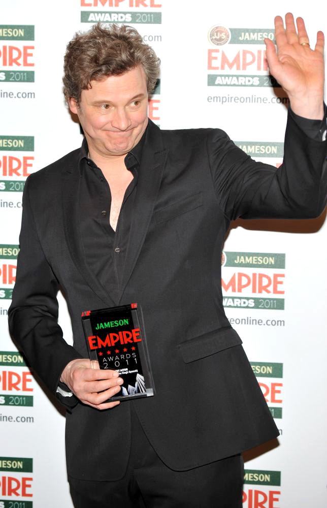 Colin Firth;<br>The Jameson Empire Awards 2011 - Press Room