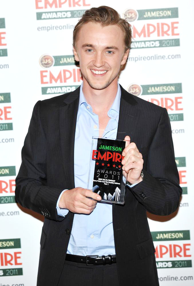 Tom Felton;<br>The Jameson Empire Awards 2011 - Press Room