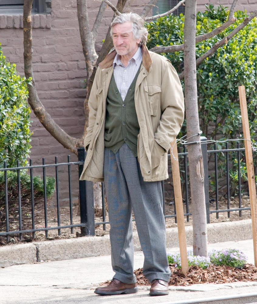 Robert De Niro;<br>Robert De Niro on The Set of His New Film 'Another Bullshit Night In Suck City'