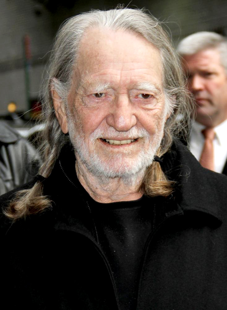 Willie Nelson;<br>'The Late Show with David Letterman' at The Ed Sullivan Theater - Departures