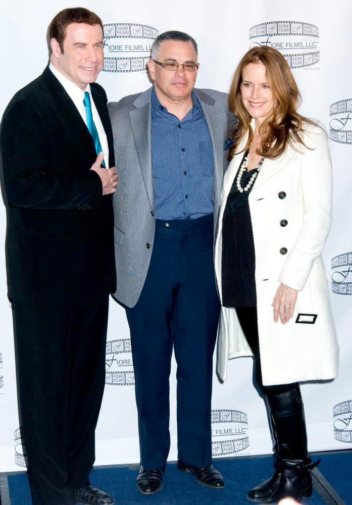 John Travolta;John Gotti Jr.;Kelly Preston;<br>'Gotti: Three Generations' Press Conference