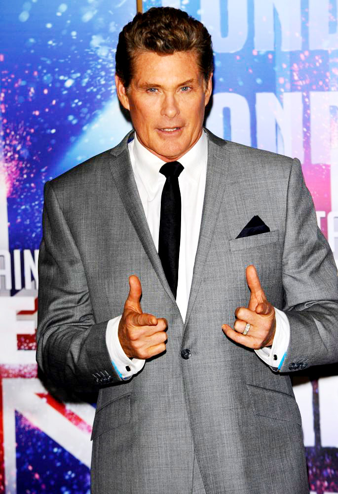 David Hasselhoff;<br>Britain's Got Talent - Press Launch