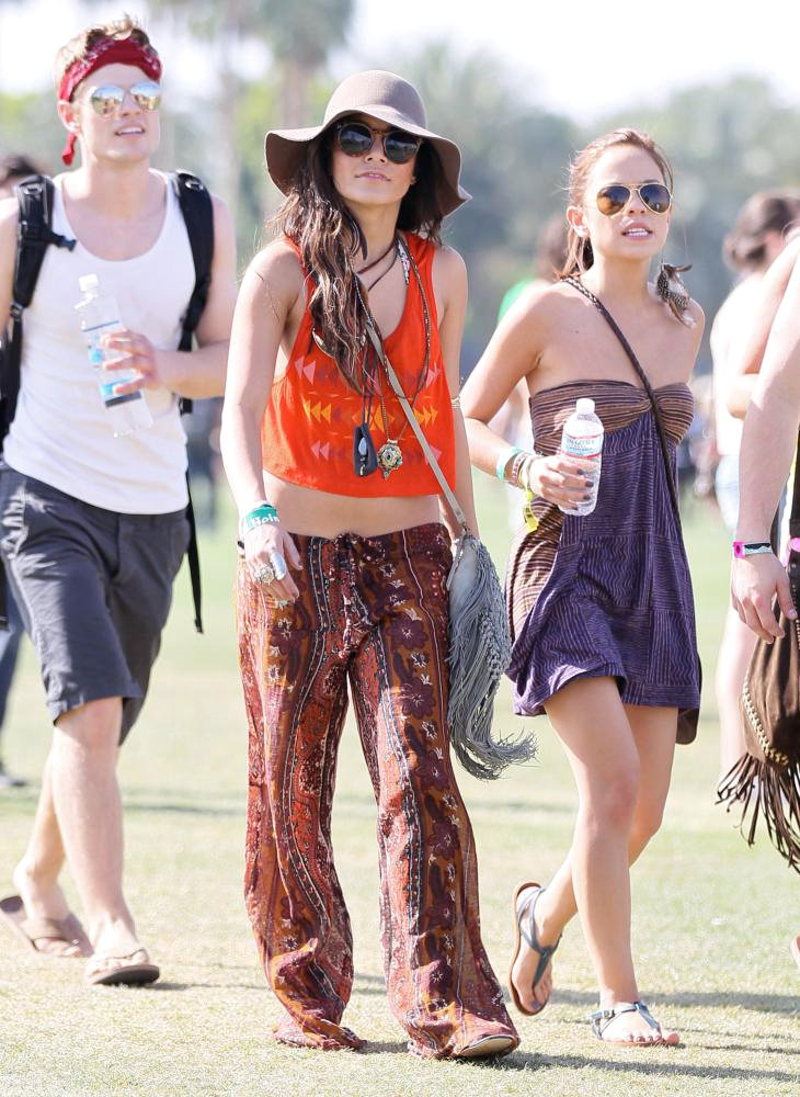 Vanessa Hudgens;<br>Celebrities at The 2011 Coachella Valley Music and Arts Festival - Day 1