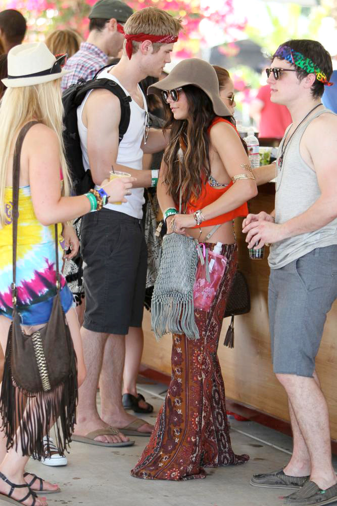 Vanessa Hudgens;<br>Celebrities at The 2011 Coachella Valley Music and Arts Festival - Day 1