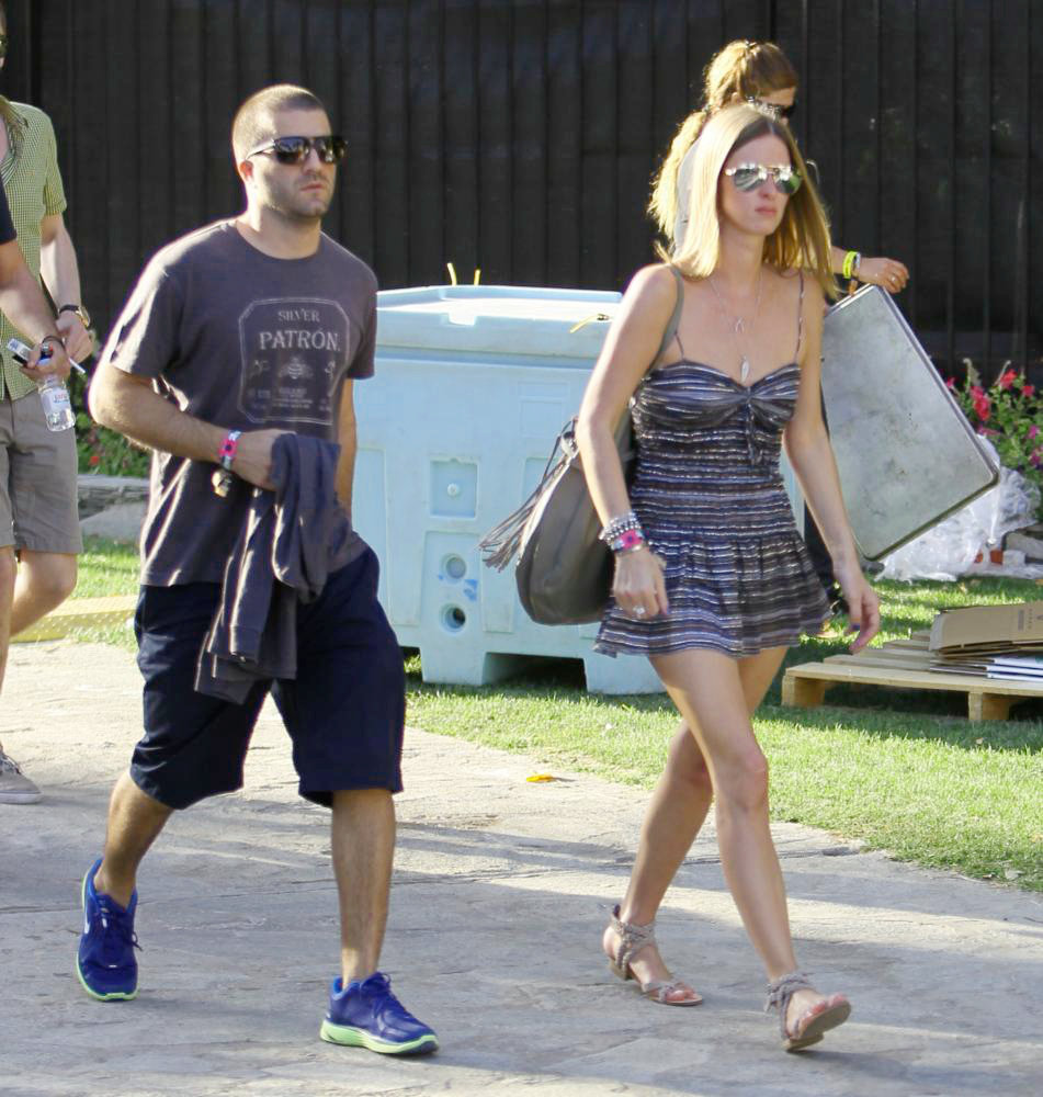 David Katzenberg;Nicky Hilton;<br>Celebrities at The 2011 Coachella Valley Music and Arts Festival - Day 1