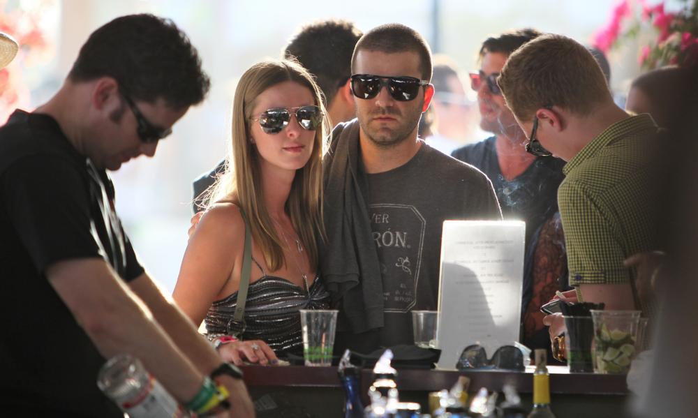 Nicky Hilton;David Katzenberg;<br>Celebrities at The 2011 Coachella Valley Music and Arts Festival - Day 1