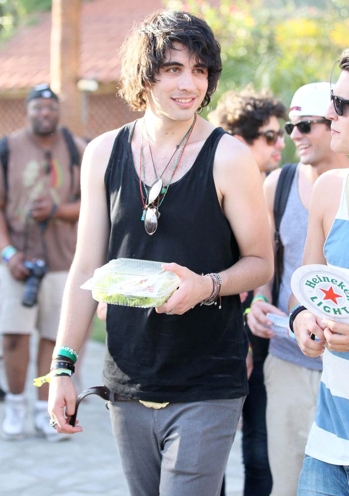 Nick Simmons;<br>Celebrities at The 2011 Coachella Valley Music and Arts Festival - Day 1