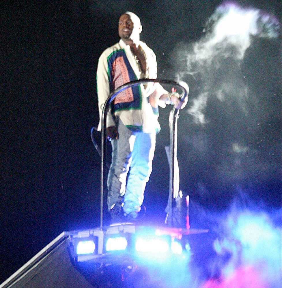 Kanye West;<br>Celebrities at The 2011 Coachella Valley Music and Arts Festival - Day 3