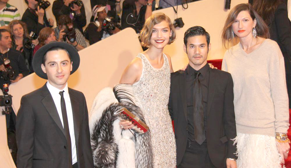 Arizona Muse;Joseph Altuzarra;Jenna Lyons;<br>Alexander McQueen: Savage Beauty Costume Institute Gala