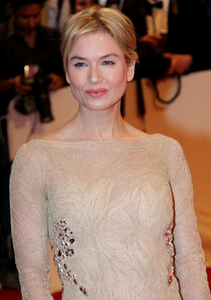 Renee Zellweger;<br>Alexander McQueen: Savage Beauty Costume Institute Gala