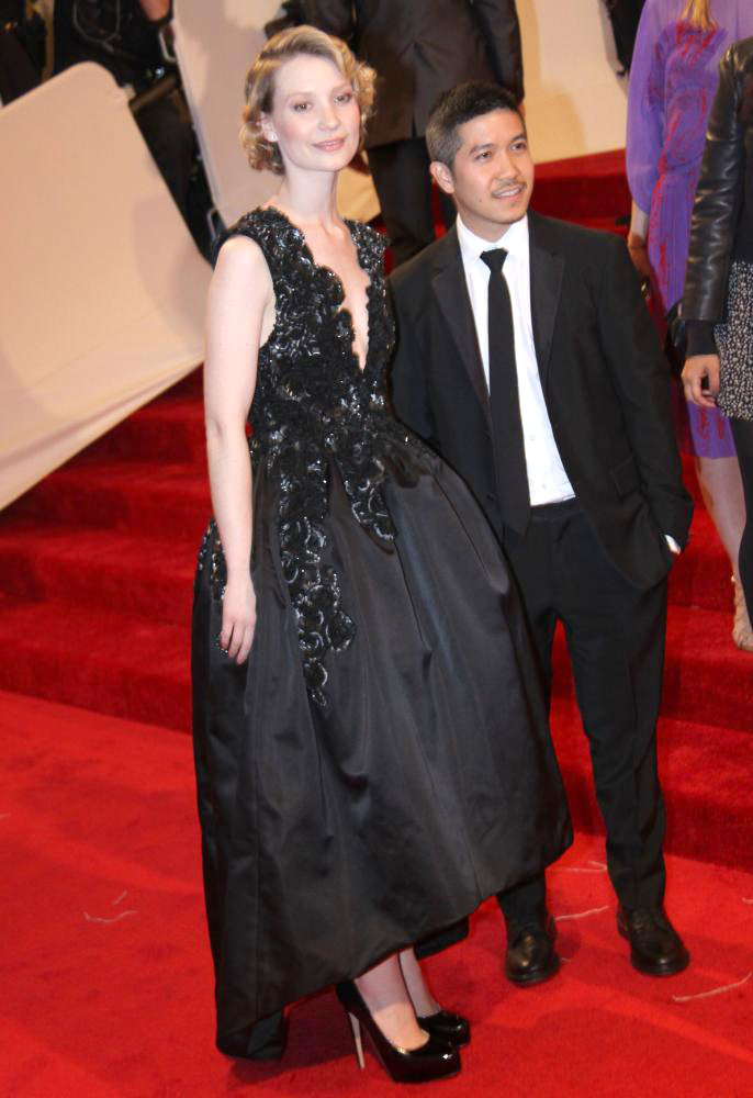 Mia Wasikowska;Thakoon Panichgul;<br>Alexander McQueen: Savage Beauty Costume Institute Gala