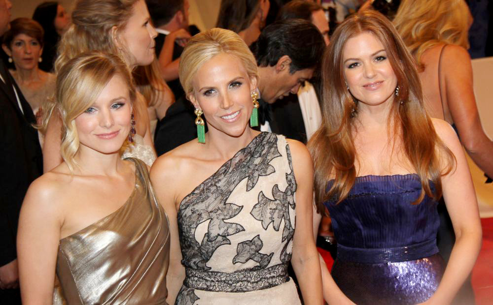 Kristen Bell, Tory Burch, Isla Fisher<br>Alexander McQueen: Savage Beauty Costume Institute Gala