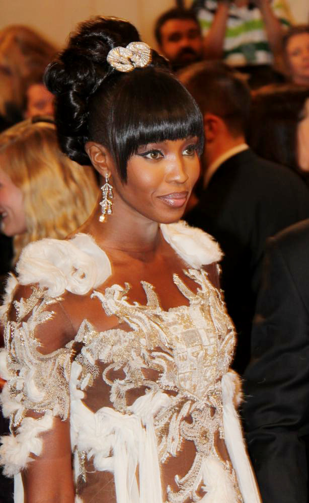 Naomi Campbell;<br>Alexander McQueen: Savage Beauty Costume Institute Gala