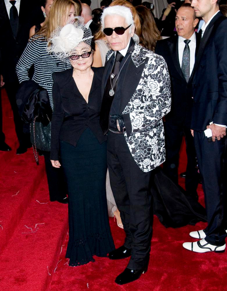 Yoko Ono;Karl Lagerfeld;<br>Alexander McQueen: Savage Beauty Costume Institute Gala
