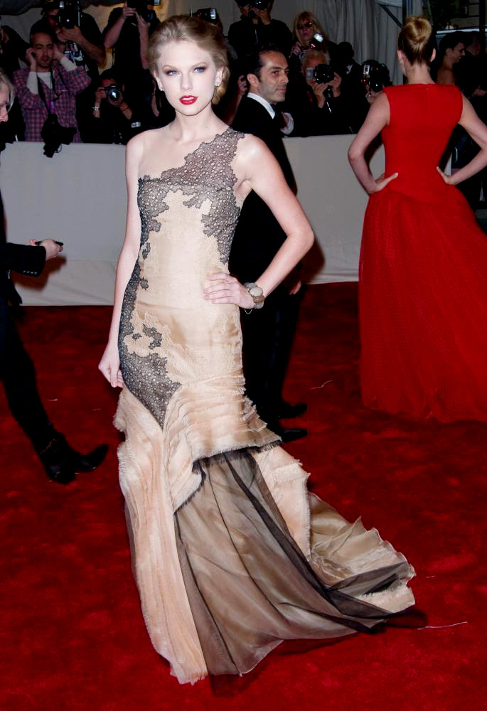 Taylor Swift;<br>Alexander McQueen: Savage Beauty Costume Institute Gala