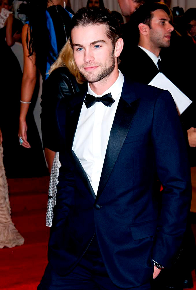 Chace Crawford;<br>Alexander McQueen: Savage Beauty Costume Institute Gala