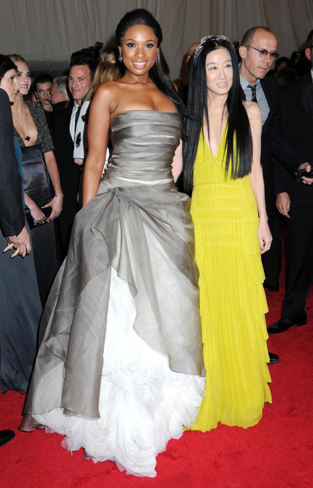 Jennifer Hudson;Vera Wang;<br>Alexander McQueen: Savage Beauty Costume Institute Gala