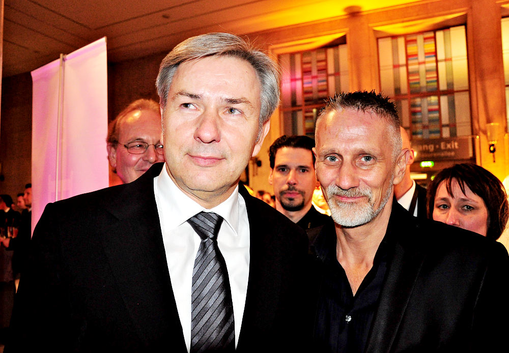Klaus Wowereit;Joern Kubicki;<br>19th Annual Echo Awards 2010 - Red carpet arrivals