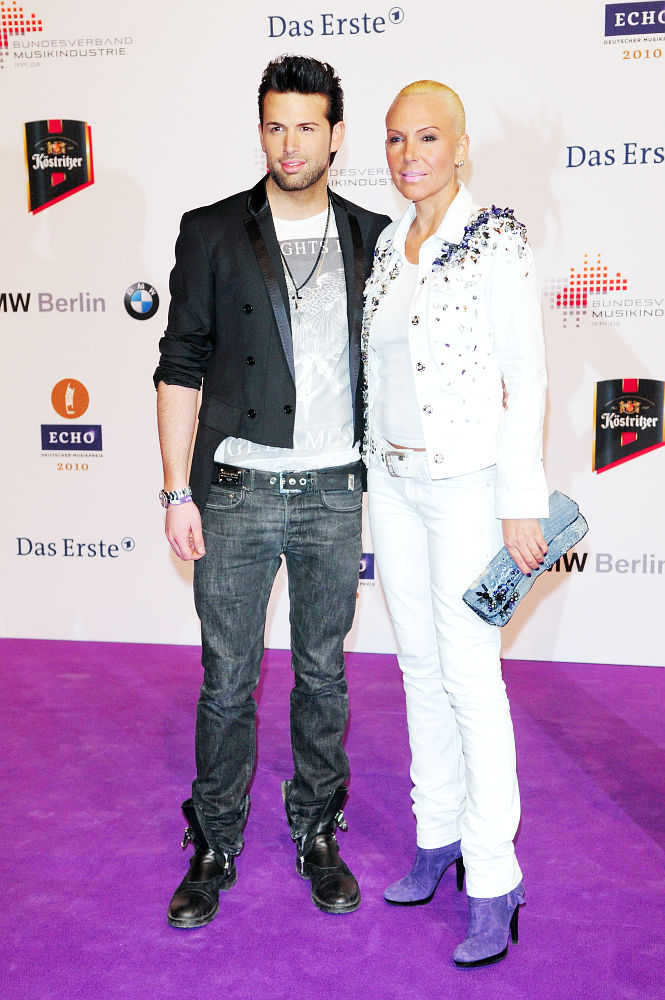 Jay Khan;Natascha Ochsenknecht;<br>19th Annual Echo Awards 2010 - Red carpet arrivals