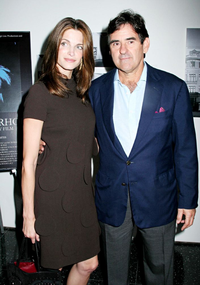 Stephanie Seymour;Peter Brant;<br>Arrivals for Andy Warhol: A Documentary Film
