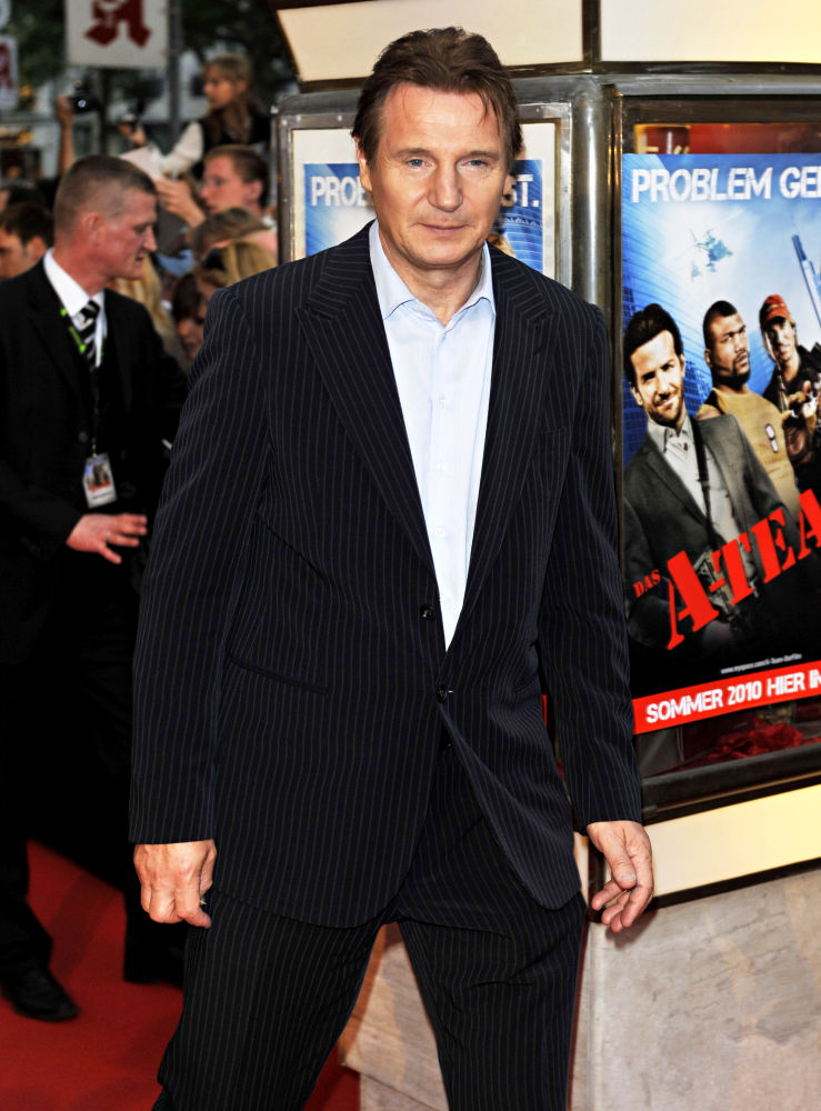 Liam Neeson;<br>The German Premiere of 'The A-Team'