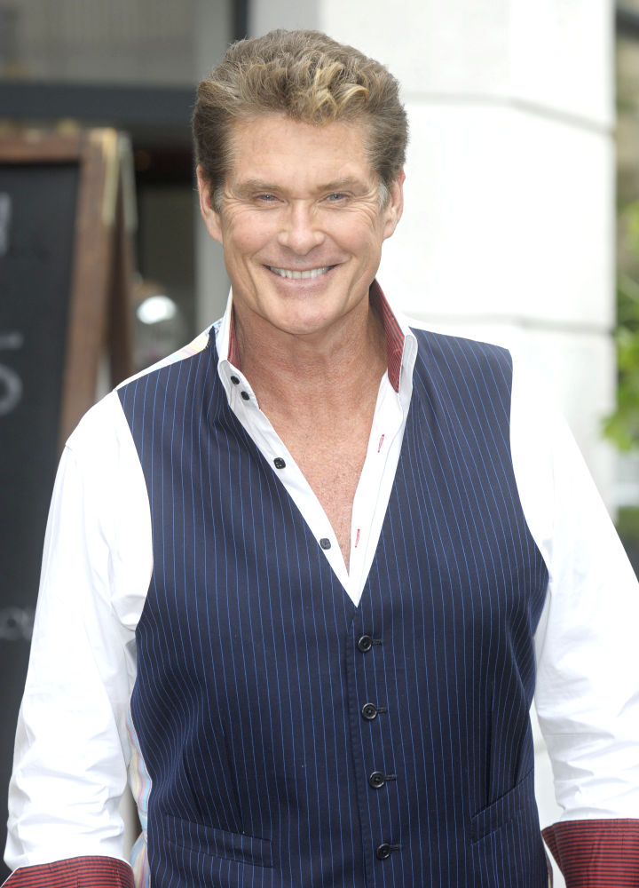 David Hasselhoff;<br>David Hasselhoff Promoting His Autobiography 
