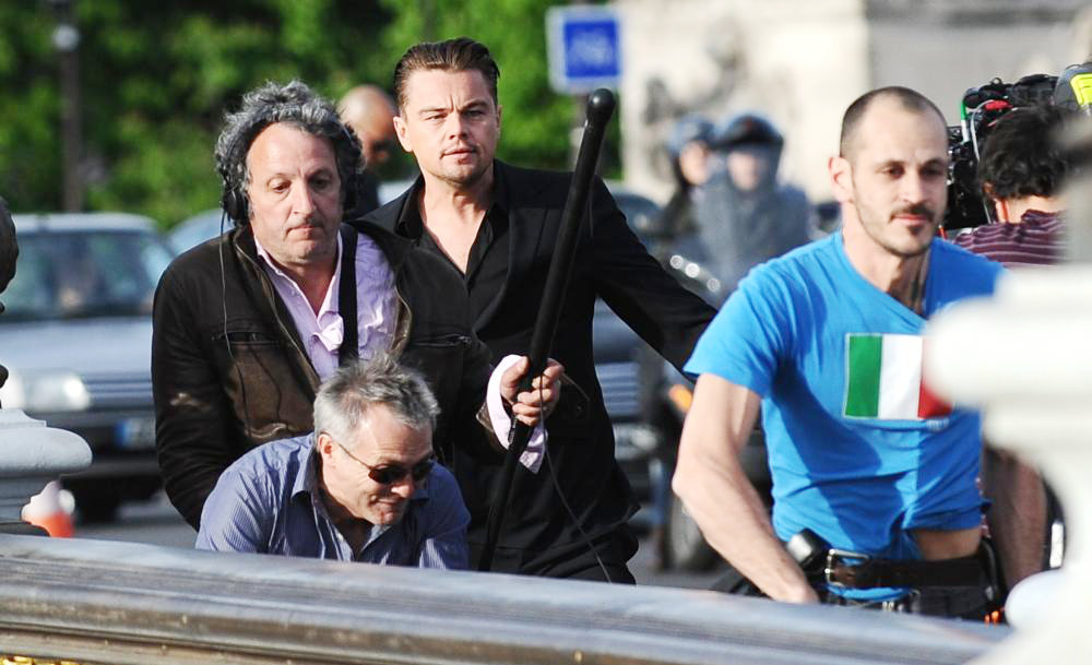 Leonardo DiCaprio;<br>Leonardo DiCaprio on The Bridge Alexandre III for A Scene of Chinese Publicity Film