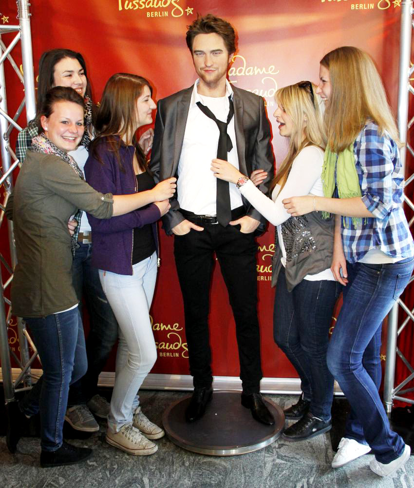 Robert Pattinson;<br>Robert Pattinson Wax Figure at Madame Tussauds