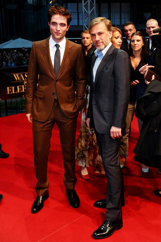 Robert Pattinson;Christoph Waltz;<br>The European Premiere of 'Water for Elephants'