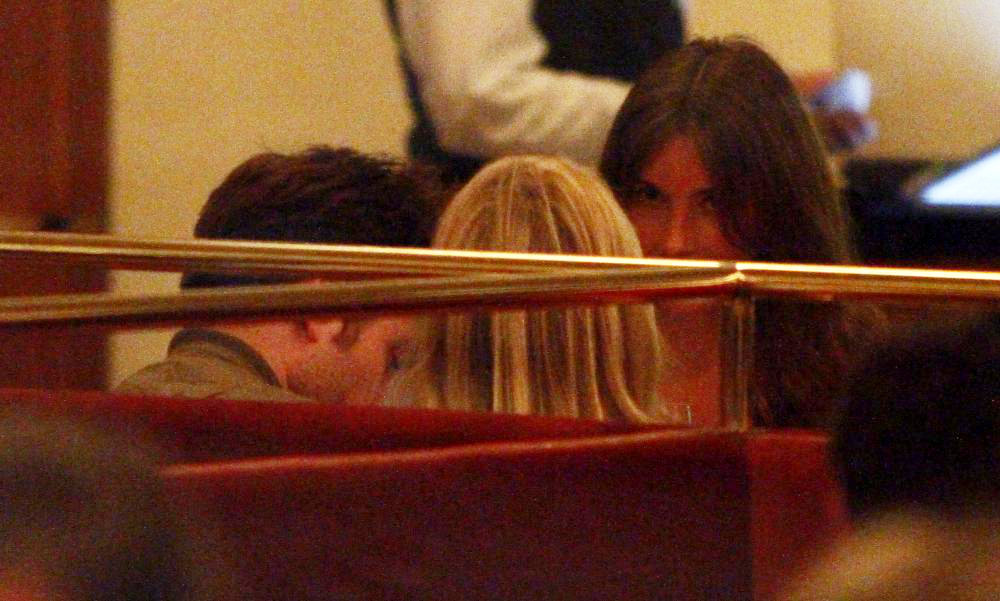 Robert Pattinson;<br>Robert Pattinson at Borchardt Restaurant After The European Premiere of 'Water for Elephants'