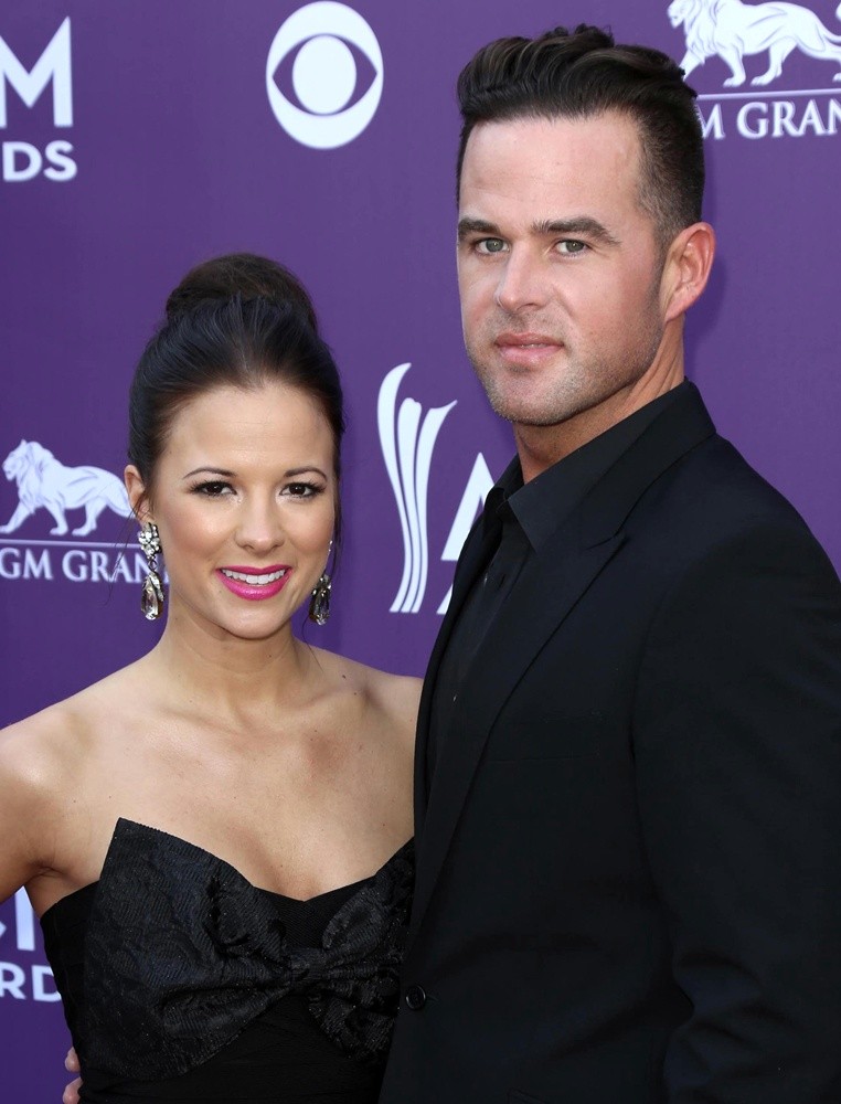 Catherine Werne;David Nail;<br>48th Annual ACM Awards - Arrivals