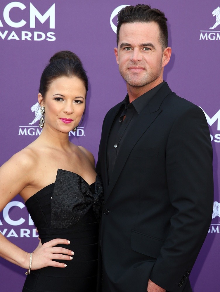 Catherine Werne;David Nail;<br>48th Annual ACM Awards - Arrivals
