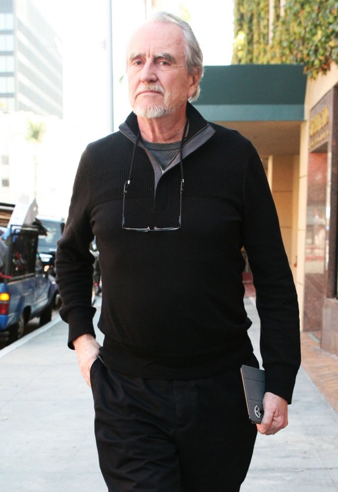 Wes Craven;<br>Wes Craven Out and About in Beverly Hills