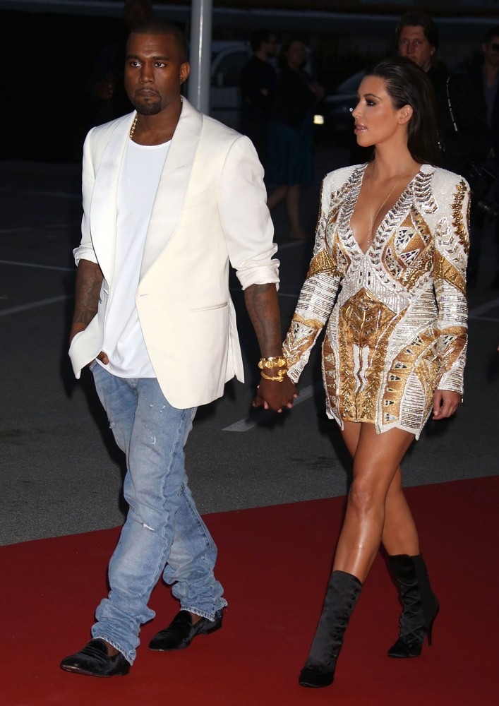 Kanye West;Kim Kardashian;<br>Cruel Summer Premiere - During The 65th Cannes Film Festival - Arrivals