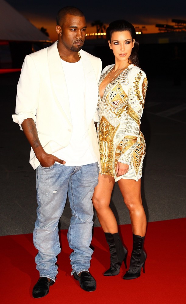 Kanye West;Kim Kardashian;<br>Cruel Summer Premiere - During The 65th Cannes Film Festival - Arrivals