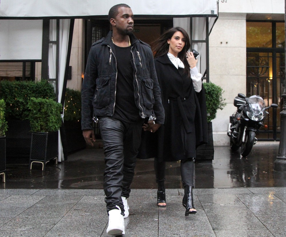 Kanye West;Kim Kardashian;<br>Kim Kardashian and Kanye West After Lunch