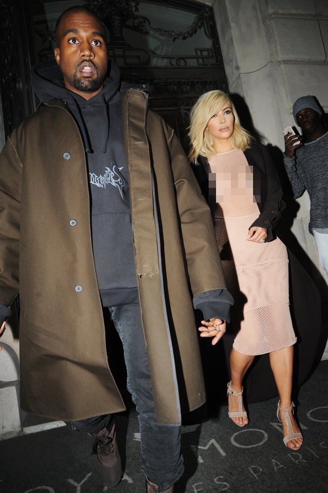 Kanye West;Kim Kardashian;<br>Kim Kardashian and Kanye West Enjoy A Night Out