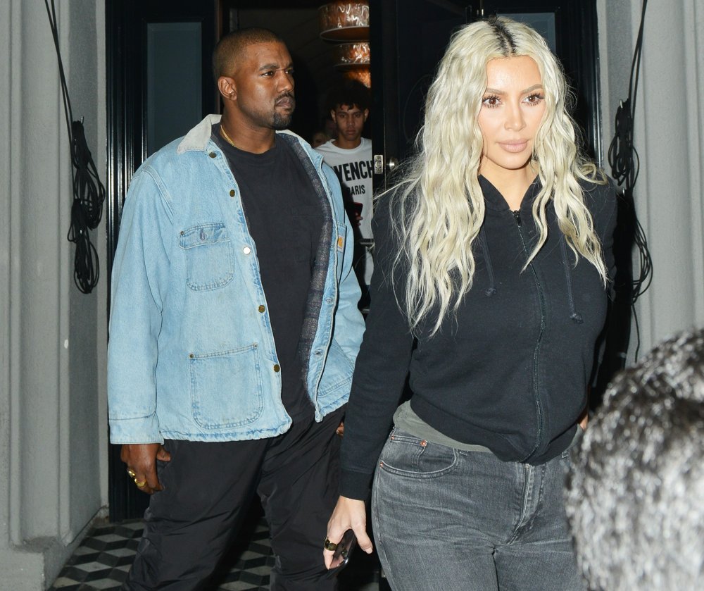 Kim Kardashian and Kanye West Out for Dinner at Craig's Restaurant