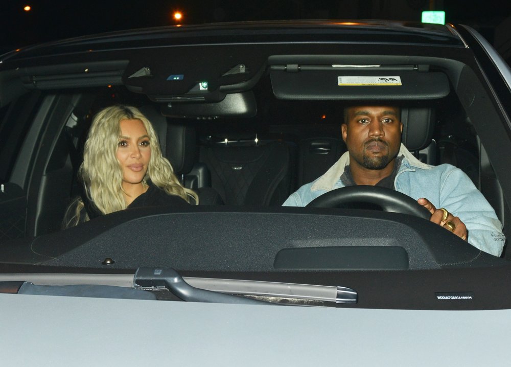 Kim Kardashian and Kanye West Out for Dinner at Craig's Restaurant