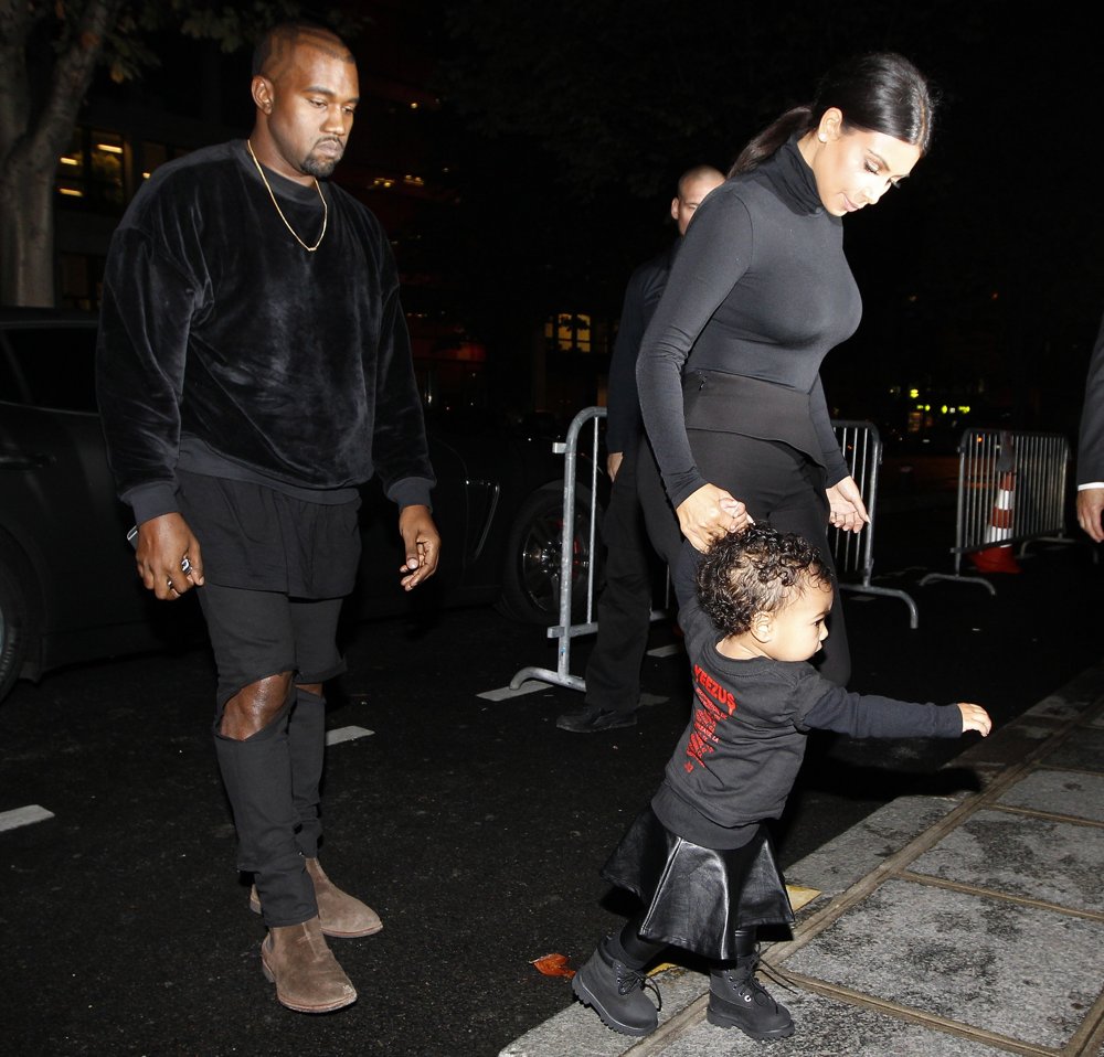 North West Picture 4 - The Balenciaga Runway Show as Part of Paris ...