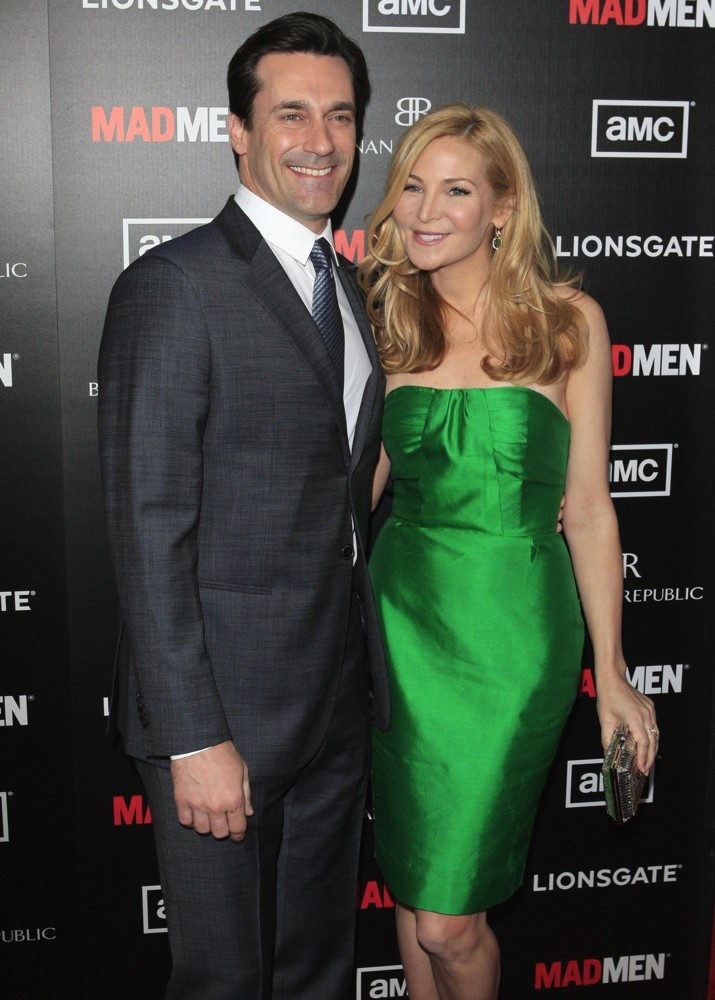 Jon Hamm;Jennifer Westfeldt;<br>AMC's Special Screening of Mad Men Season 5 - Arrivals