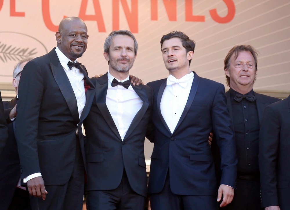 Forest Whitaker;Jerome Salle;Orlando Bloom;Richard Grandpierre;<br>66th Cannes Film Festival - Zulu - Premiere