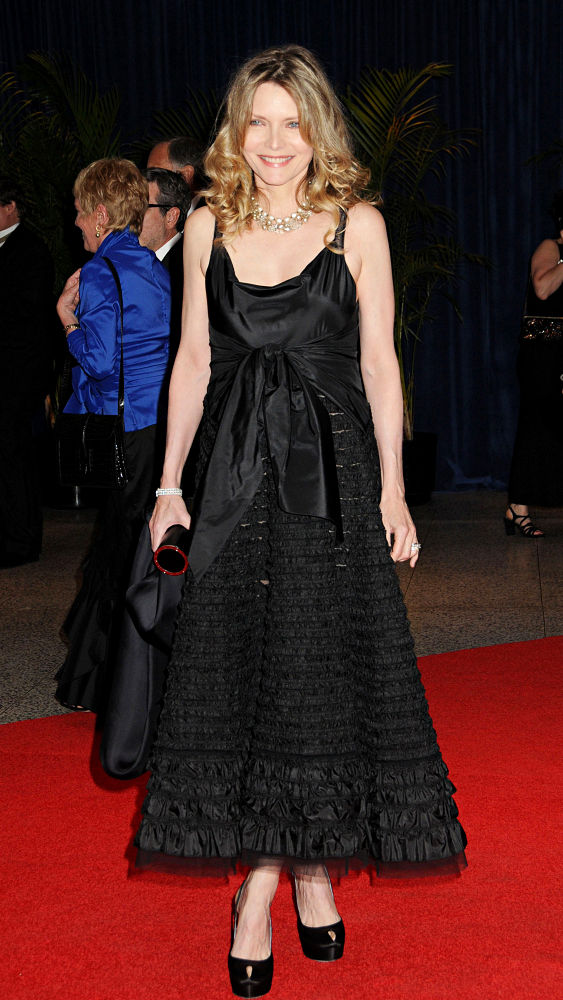Michelle Pfeiffer;<br>2010 White House Correspondents Association Dinner - Arrivals