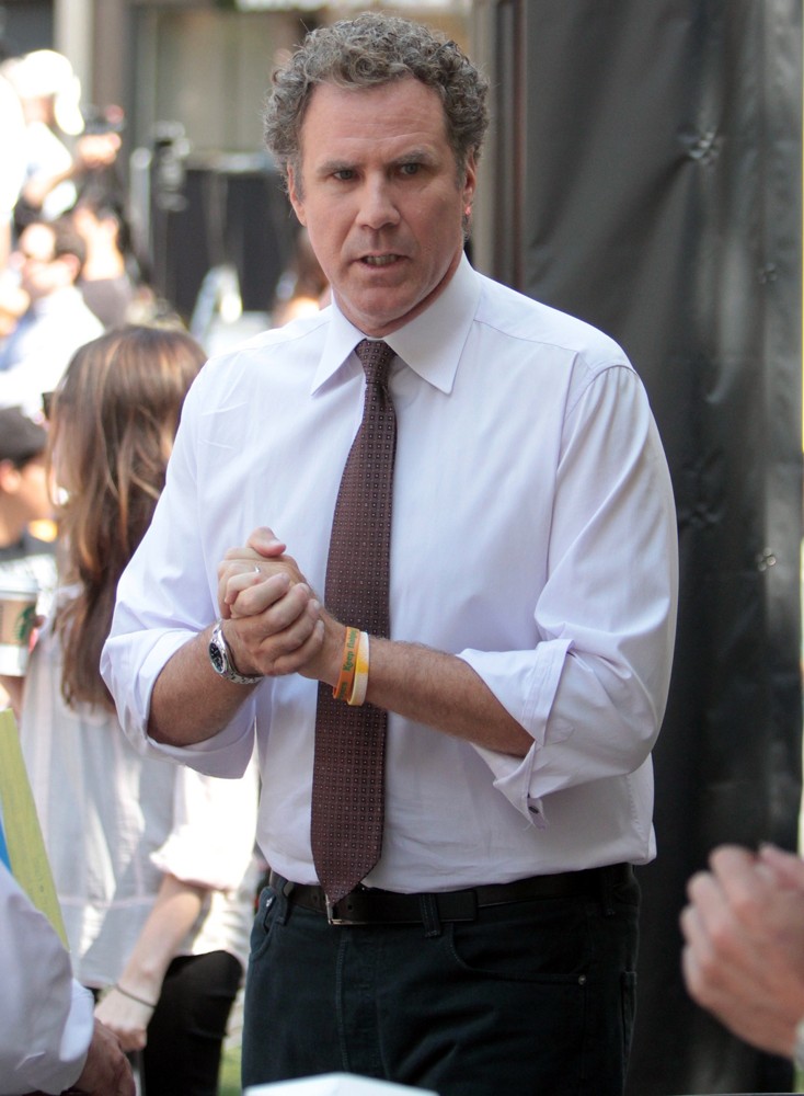 Will Ferrell;<br>Zach Galifianakis and Will Ferrell Promote Their Film The Campaign on Entertainment News Show Extra