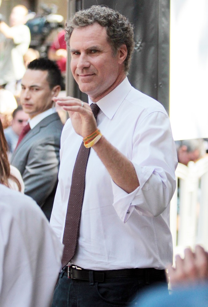 Will Ferrell;<br>Zach Galifianakis and Will Ferrell Promote Their Film The Campaign on Entertainment News Show Extra