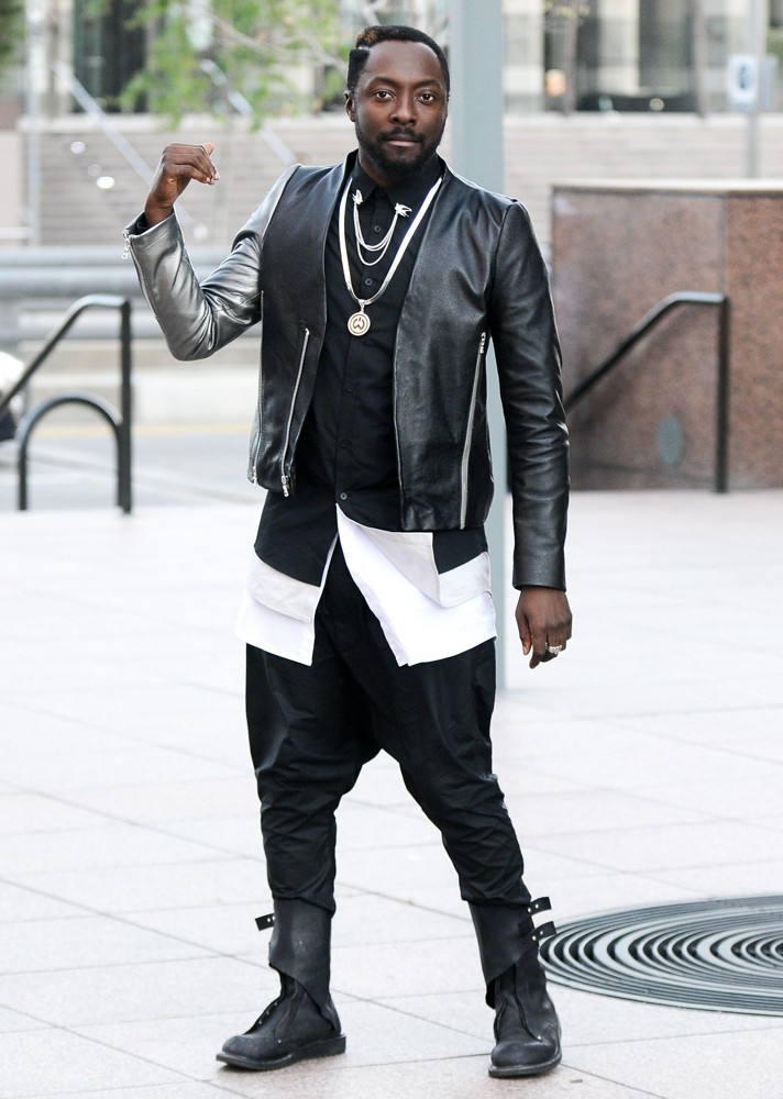 will.i.am;<br>will.i.am Filming on Location His Music Video