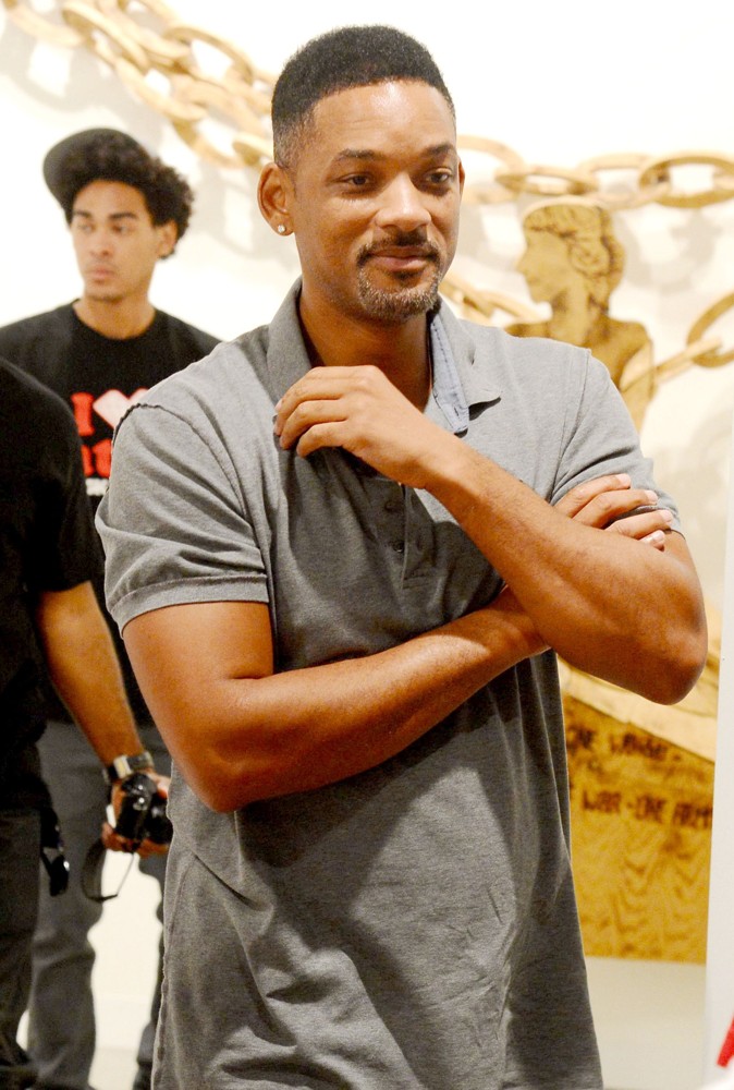 Will Smith;<br>Will Smith Spotted with His Son During A Presentation at Art Basel Miami Beach 2012