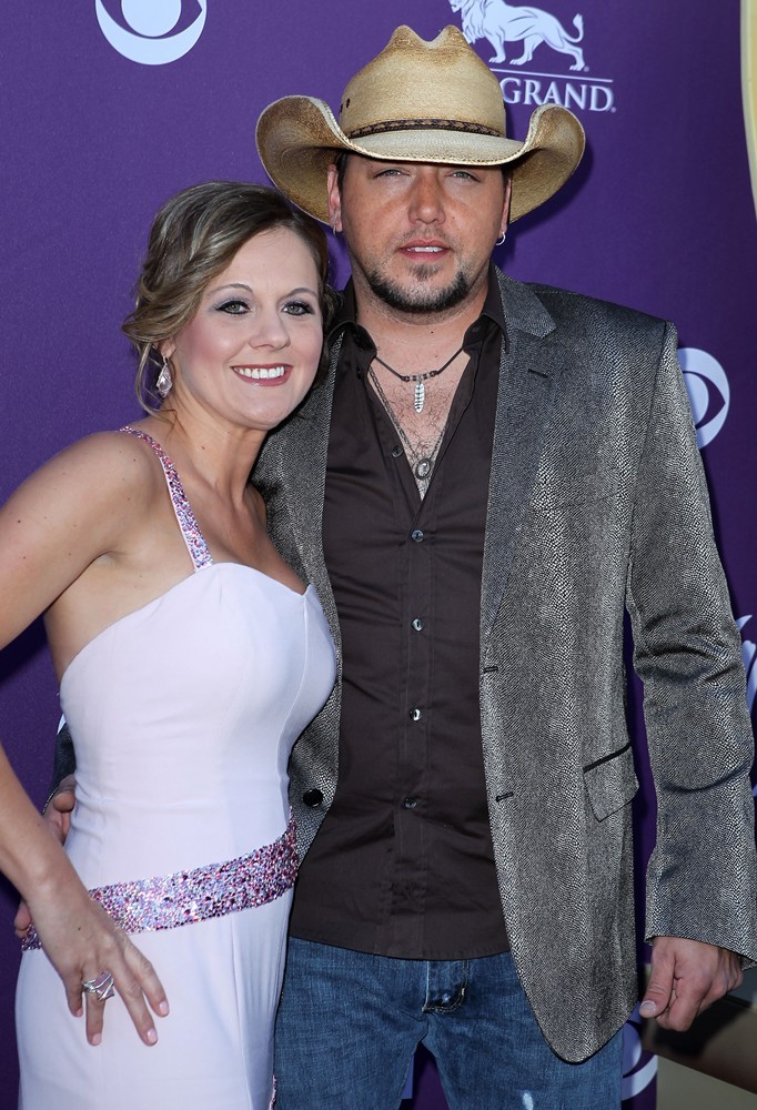 Jessica Williams (II);Jason Aldean;<br>2012 ACM Awards - Arrivals