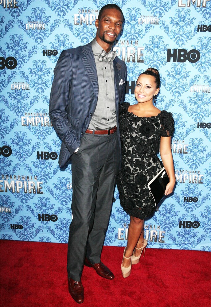 Chris Bosh;Adrienne Williams;<br>Boardwalk Empire Season 2 Premiere