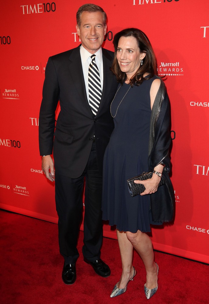 Brian Williams;Jane Stoddard;<br>2012 Time 100 Gala